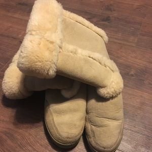 Ugg faux fur snow boots